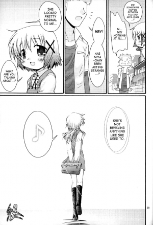 (Comitia 082) [FESTA. (Yoshitani Motoka)] Taiyou Shoujo (Hidamari Sketch) [English] - Page 29