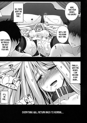 [Kazumu] Josou Sagishi no Junan | The Suffering of a Cross-dressing Scammer (Ochite Okasarete Mawasarete) [English] [desudesu] - Page 20