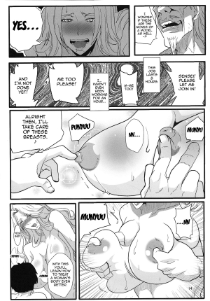 (C86) [Kairanban (Emine Kendama)] Rangiku's Secret 2 (Bleach) [English] [Doujin-Moe] - Page 14