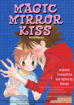 [SUMMER CHILD (Gin Kemeko)] Magic Mirror Kiss (Digimon Adventure) [English] [lelenaa]