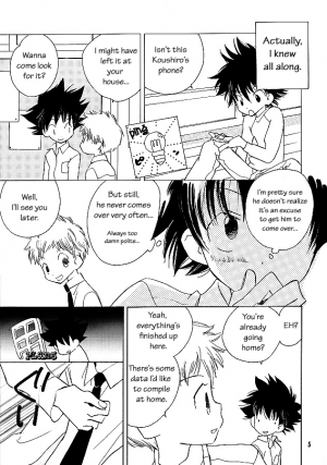 [SUMMER CHILD (Gin Kemeko)] Magic Mirror Kiss (Digimon Adventure) [English] [lelenaa] - Page 5
