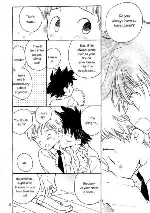 [SUMMER CHILD (Gin Kemeko)] Magic Mirror Kiss (Digimon Adventure) [English] [lelenaa] - Page 6