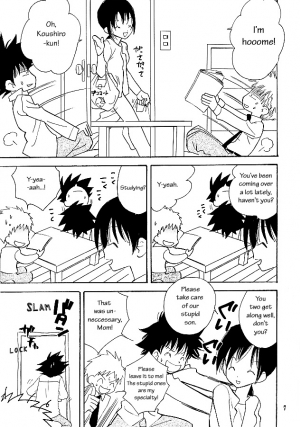 [SUMMER CHILD (Gin Kemeko)] Magic Mirror Kiss (Digimon Adventure) [English] [lelenaa] - Page 7