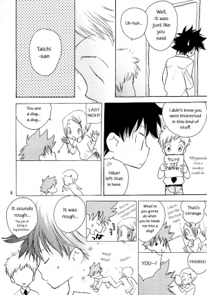 [SUMMER CHILD (Gin Kemeko)] Magic Mirror Kiss (Digimon Adventure) [English] [lelenaa] - Page 8