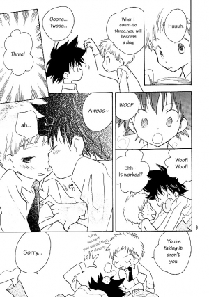[SUMMER CHILD (Gin Kemeko)] Magic Mirror Kiss (Digimon Adventure) [English] [lelenaa] - Page 9