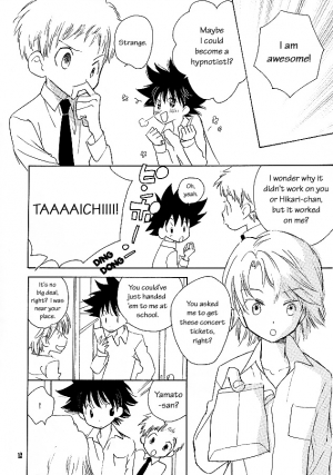 [SUMMER CHILD (Gin Kemeko)] Magic Mirror Kiss (Digimon Adventure) [English] [lelenaa] - Page 12