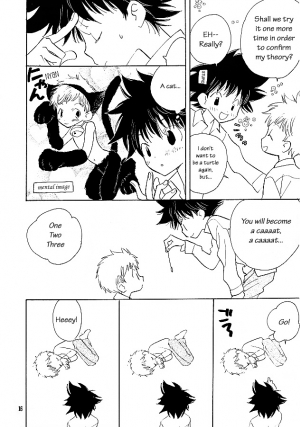[SUMMER CHILD (Gin Kemeko)] Magic Mirror Kiss (Digimon Adventure) [English] [lelenaa] - Page 16
