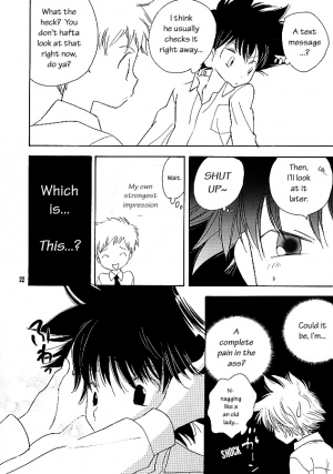 [SUMMER CHILD (Gin Kemeko)] Magic Mirror Kiss (Digimon Adventure) [English] [lelenaa] - Page 22