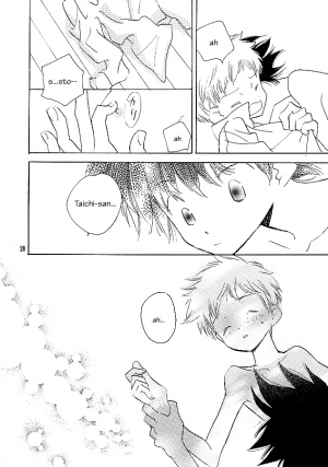 [SUMMER CHILD (Gin Kemeko)] Magic Mirror Kiss (Digimon Adventure) [English] [lelenaa] - Page 28