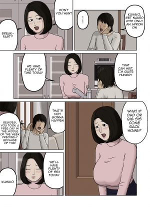 [Izayoi no Kiki] Kumiko to Warui Musuko | Kumiko And Her Naughty Son [English] {Striborg+Ranzu} - Page 7