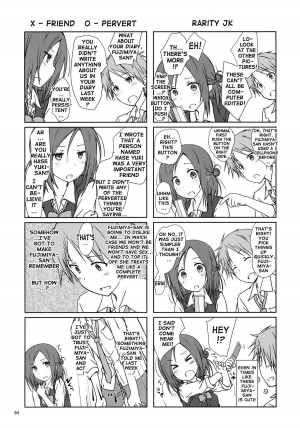 (C86) [Super Flat Lolinitron (Focke Wolf)] Tomodachi to no Sex. | Sex With Friends (One Week Friends) [English] {doujin-moe.us} - Page 4