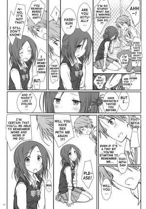 (C86) [Super Flat Lolinitron (Focke Wolf)] Tomodachi to no Sex. | Sex With Friends (One Week Friends) [English] {doujin-moe.us} - Page 8