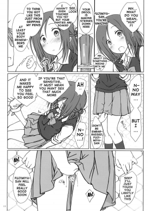 (C86) [Super Flat Lolinitron (Focke Wolf)] Tomodachi to no Sex. | Sex With Friends (One Week Friends) [English] {doujin-moe.us} - Page 10