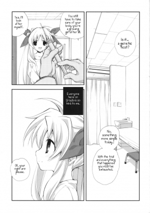 (C79) [Kyougetsutei (Miyashita Miki)] Citron Ribbon 28 (Mahou Shoujo Lyrical Nanoha) [English] - Page 5