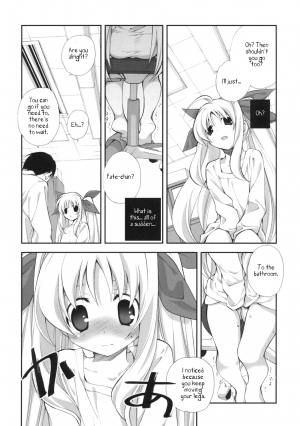 (C79) [Kyougetsutei (Miyashita Miki)] Citron Ribbon 28 (Mahou Shoujo Lyrical Nanoha) [English] - Page 8