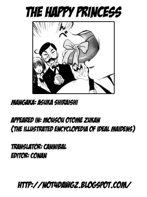 [Shiraishi Asuka] Mousou Otome Zukan [English] [Not4dawgz] - Page 84