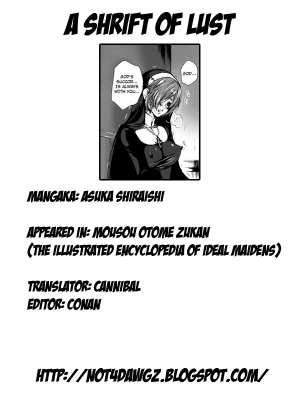 [Shiraishi Asuka] Mousou Otome Zukan [English] [Not4dawgz] - Page 168