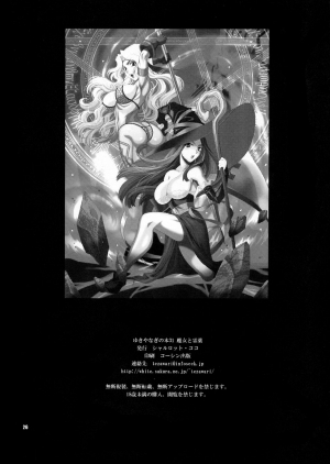 (COMIC1☆7) [SHALLOT COCO (Yukiyanagi)] Yukiyanagi no Hon 31 Majo to Reiyaku (Dragon's Crown) [English] [Studio Shiny Chariot] - Page 27