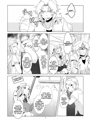 (C84) [Sakurakan (Kaidou Mizuki)] Himawari Biyori (The Legend of Zelda) [English] [EHCOVE] - Page 5