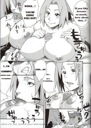 (COMIC1☆4) [Karakishi Youhei-dan Shinga (Kanenomori Sentarou, Sahara Wataru)] Bakuchi Butai (Naruto) [English] - Page 11
