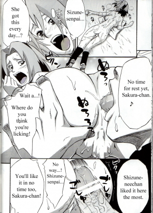 (COMIC1☆4) [Karakishi Youhei-dan Shinga (Kanenomori Sentarou, Sahara Wataru)] Bakuchi Butai (Naruto) [English] - Page 30
