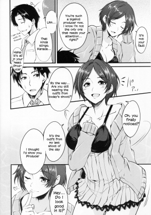 (C90) [Hagane no Naru Ki (Hagane Soushi)] Konya wa Kiss no Sono Saki made (THE IDOLM@STER CINDERELLA GIRLS) [English] - Page 6