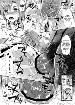 [YURIRU-RARIKA (Kojima Saya, Lazu)] Shujou Seikou II β | Captive Sex II β (Sword Art Online) [English] {doujin-moe.us} - Page 15