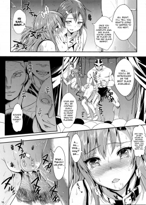 [YURIRU-RARIKA (Kojima Saya, Lazu)] Shujou Seikou II β | Captive Sex II β (Sword Art Online) [English] {doujin-moe.us} - Page 16