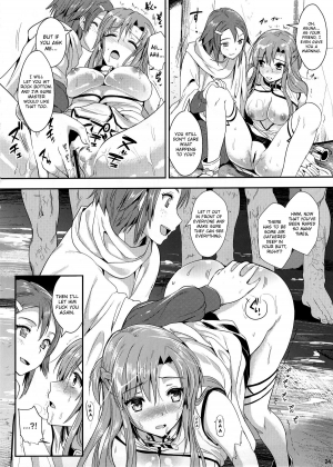 [YURIRU-RARIKA (Kojima Saya, Lazu)] Shujou Seikou II β | Captive Sex II β (Sword Art Online) [English] {doujin-moe.us} - Page 24
