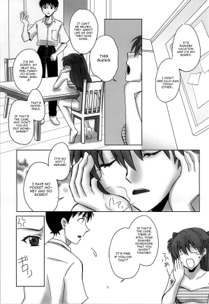 (C86) [Go-Go-Merry-Go-Round (Kasai Ema)] Naisho no Natsuyasumi. (Neon Genesis Evangelion) [English] [CGrascal] - Page 3