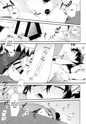 (C91) [JIEITAI (Ketsudrum)] After Being Sent to Another World I'm Forced to a Love Event With My Boss!? (Kekkai Sensen) [English] [Anzu] - Page 25