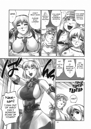 (CR33) [Hellabunna (Iruma Kamiri)] Danchizuma no Yuuwaku | A Housewife's Temptation (SoulCalibur) [English] [Kletian] [Decensored] [Incomplete] - Page 19