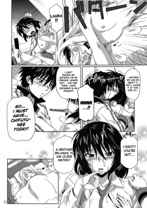 (C80) [CAZA MAYOR (Tsutsumi Akari)] is Incest Strategy (IS <Infinite Stratos>) [English] [life4Kaoru] [Decensored] - Page 13