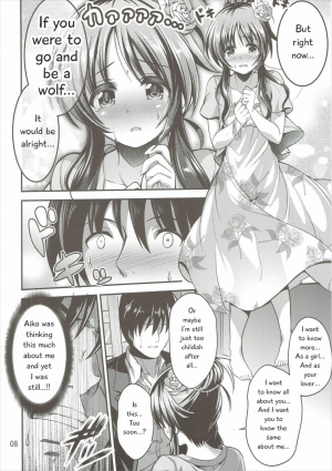 (C90) [listless time (ment)] Watashi no Ookami-san (THE IDOLM@STER CINDERELLA GIRLS) [English] [MapleScans] - Page 8