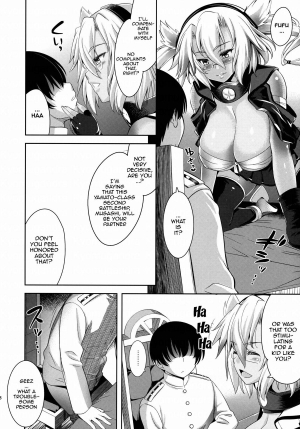 (C85) [Goromenz (Yasui Riosuke)] Mesuinu Senkan | Bitch Battleship (Kantai Collection) [English] {doujin-moe.us} - Page 6