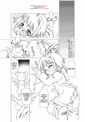  (C66) [BBB-Extra (Chuushin Kuranosuke)] Sakura-chan ga Taihen na Koto ni Nacchau Hon. | Sakura-chan's Amazing Adventure Book 1 (Cardcaptor Sakura) [English] [desudesu]  - Page 5