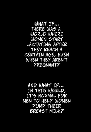 [Manga Jigoku] Moshimo no sekai | What If... The World Where All Women Lactate [English] - Page 3