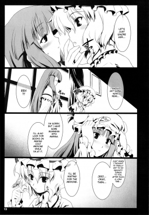 (COMIC1☆3) [Shimoyakedou (Nezumi, Ouma Tokiichi)] RED Ring (Touhou Project) [English] [desudesu] - Page 13