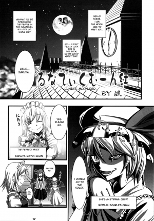 (COMIC1☆3) [Shimoyakedou (Nezumi, Ouma Tokiichi)] RED Ring (Touhou Project) [English] [desudesu] - Page 16