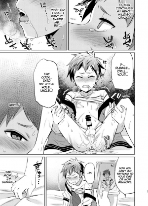 [Usamimi Syndrome (Erutasuku)] Dakara Boku wa Shinyuu no Musuko o Okasu | That's Why I'm Going to Rape My Best Friend's Son [English] [Anzu] [Digital] - Page 19
