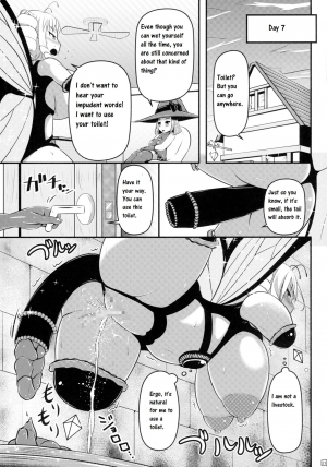 (C89) [Shiroi Shinoshino (Shinoda Kazuhiro)] Chou ni Sareta Daruma Hime no Owaranai Funnyuu Sanran [English][CrowKarasu] - Page 24