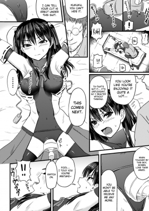 [Sumeragi Seisuke] Onmyou Mahou Shoujo Otsu | Onmyou Magical Girl Falls (2D Comic Magazine Picchiri Suit de Monzetsu Suru Heroine-tachi Vol. 2) [English] [biribiri] [Digital] - Page 13