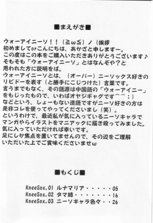  (C68) [Archetype (Akaza)] WO-AI NI-SO - We love Over Knee Socks!! (Gundam SEED DESTINY, ToHeart 2) [English] [MyonMyon]  - Page 4