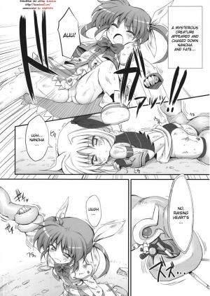 (COMIC1☆4) [Marked-two (Maa-kun)] Tabegoro Lyrical's (Mahou Shoujo Lyrical Nanoha) [English] [desudesu] - Page 4