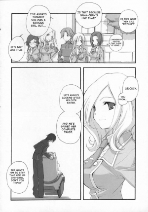 (COMIC1) [Kyougetsutei (Miyashita Miki)] Sweet (Code Geass: Lelouch of the Rebellion) [English] [Makoto] - Page 22