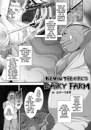 [Tokei Usagi] Kevin-san no Milk Bokujou | Kevin The Orc's Dairy Farm (2D Dream Magazine 2016-06 Vol. 88) [English] [Tremalkinger] - Page 6