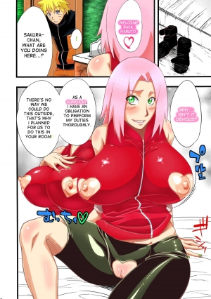 (HaruCC18) [Karakishi Youhei-dan Shinga (Sahara Wataru)] Koi no Bakadikara (Naruto) [English] [Colorized] [Incomplete] - Page 3