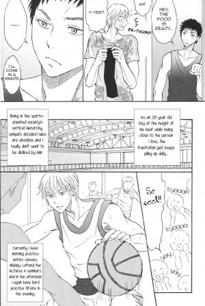 (C83) [paci (Pachi)] Senpai to Doukyo Shite Imasu Ueta Inu wa Toki Toshite Ookami ni Naru | Living together with Senpai (Kuroko no Basuke) [English] [Cozy] - Page 7