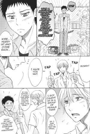 (C83) [paci (Pachi)] Senpai to Doukyo Shite Imasu Ueta Inu wa Toki Toshite Ookami ni Naru | Living together with Senpai (Kuroko no Basuke) [English] [Cozy] - Page 12