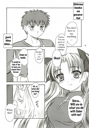 (C66) [Yakan Hikou (Inoue Tommy)] Alstromeria (Fate/stay night) [English] - Page 54